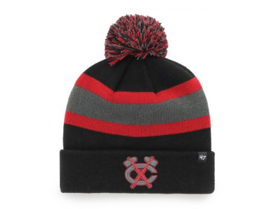 Zimná čiapka ´47 Brand Breakaway Cuff Knit NHL Chicago Blackhawks
