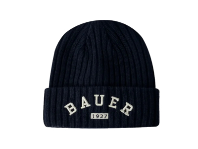 Zimná čiapka BAUER RIBBED KNIT NAVY