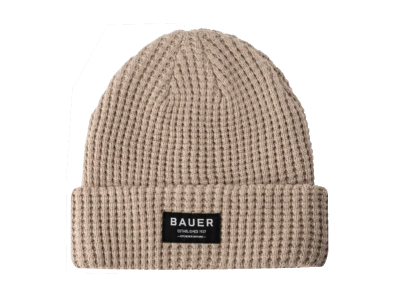 Zimná čiapka BAUER WAFFLE TOQ CREAM