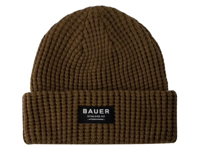 Zimná čiapka BAUER WAFFLE TOQ BROWN