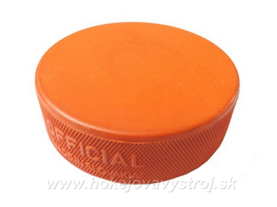 Hokejový puk oranžový ťažký