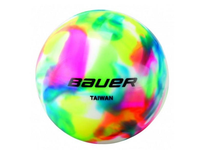 Hokejbalová loptička BAUER multi-colored