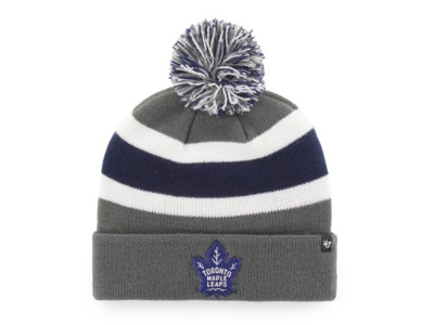 Zimná čiapka 47 Brand Breakaway Cuff Knit NHL Toronto Maple Leafs