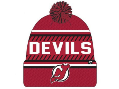 Zimná čiapka '47 Brand Ice Cap Cuff Knit NHL New Jersey Devils