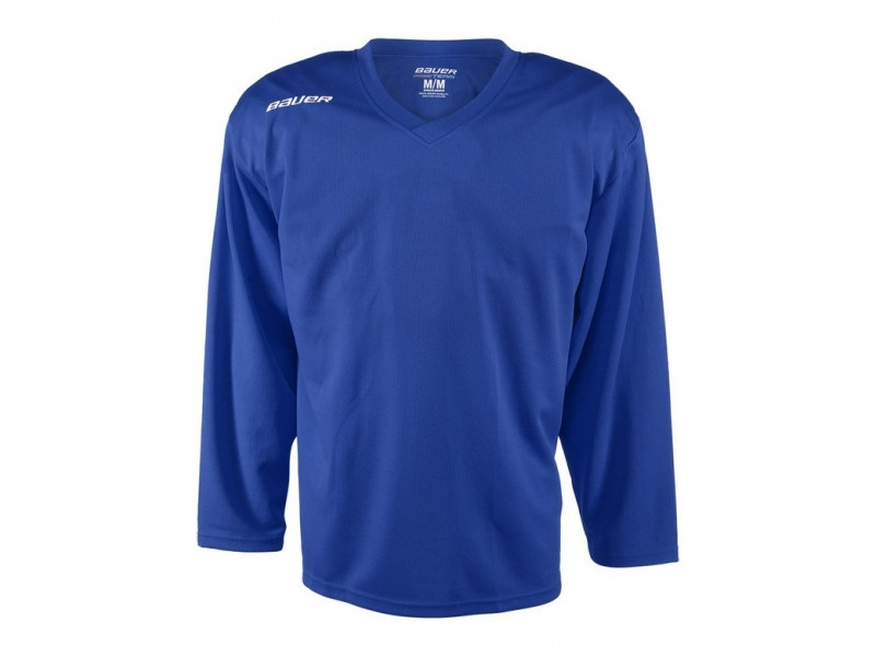 Tréningový hokejový dres BAUER Flex Jersey senior modrý